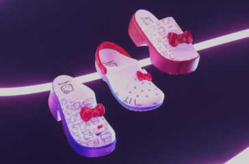 Hello Kitty X Crocs Collection Neon Background 16x9
