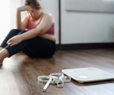 Obese,Woman,With,Fat,Upset,Bored,Of,Dieting,Weight,Loss