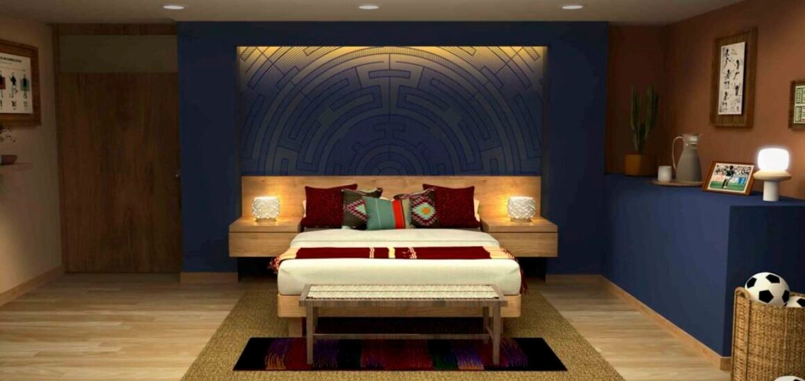 Vista de la cancha durante la experiencia Airbnb Mundial 2026 previa al partido inaugural