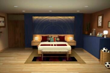 Vista de la cancha durante la experiencia Airbnb Mundial 2026 previa al partido inaugural