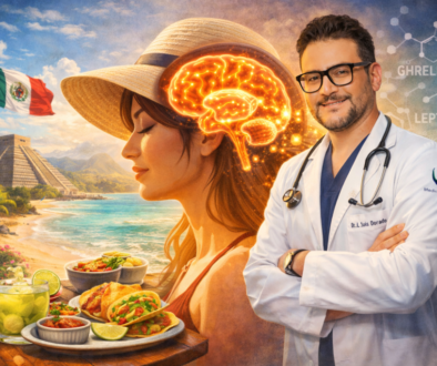 Persona disfrutando comida en vacaciones con ambiente relajado y sin culpa en terraza soleada