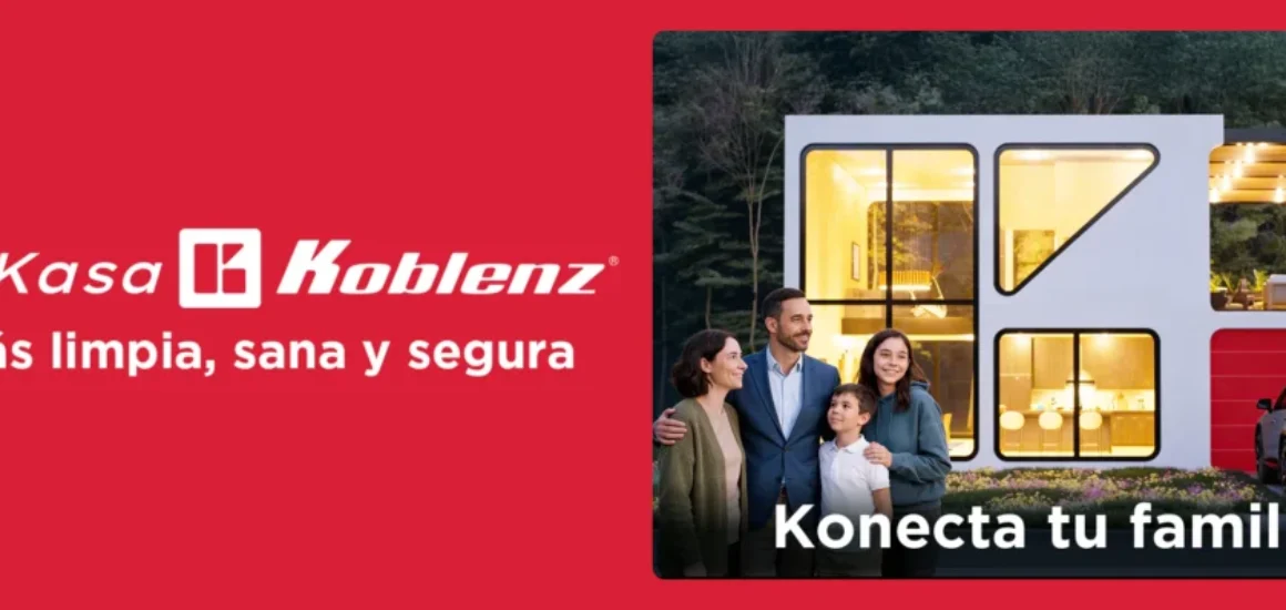 Kasa Koblenz hogar conectado en escena familiar con tecnología que une momentos cotidianos