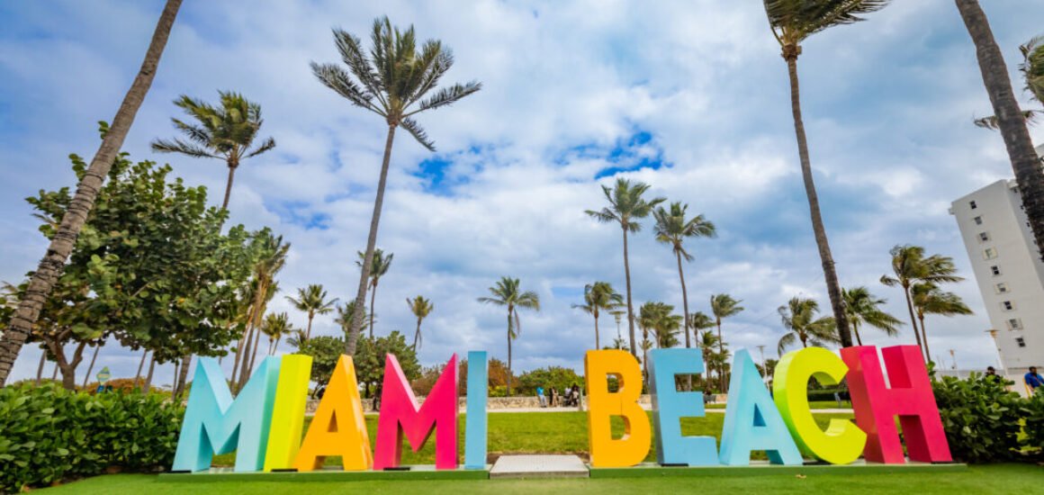 Colorful Sign - Lummus Park - South Beach