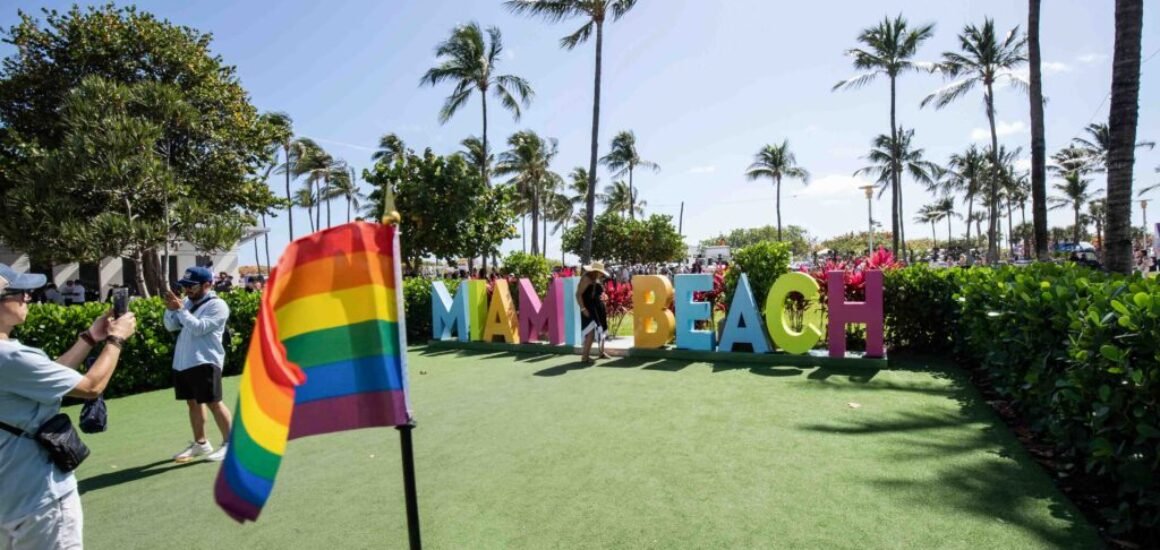 Miami Beach Sign - 2025 Miami Beach Pride