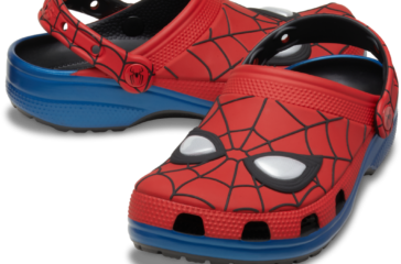 Spider-Man x Crocs Classic Clog inspirado en el traje de Peter Parker
