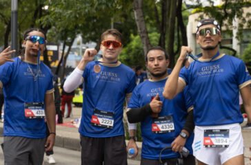 GUESS ICONIC Run carrera 5K y 10K en Paseo de la Reforma Ciudad de México