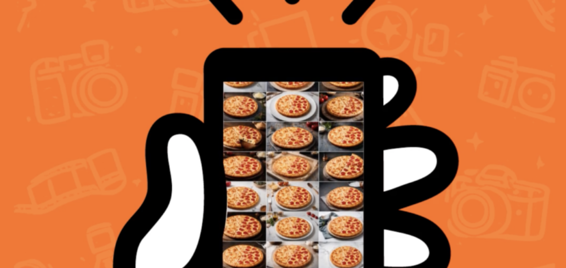 Pizza Hot-N-Ready de Little Caesars fotografiada para el Día Mundial de la Fotografía