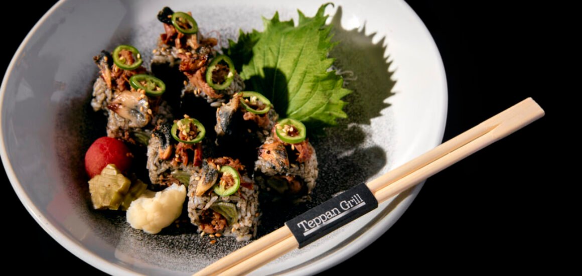 Menú de Fiestas Patrias de Teppan Grill con platillos mexicanos y técnicas japonesas