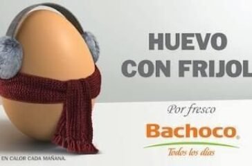 Huevo con frijol
