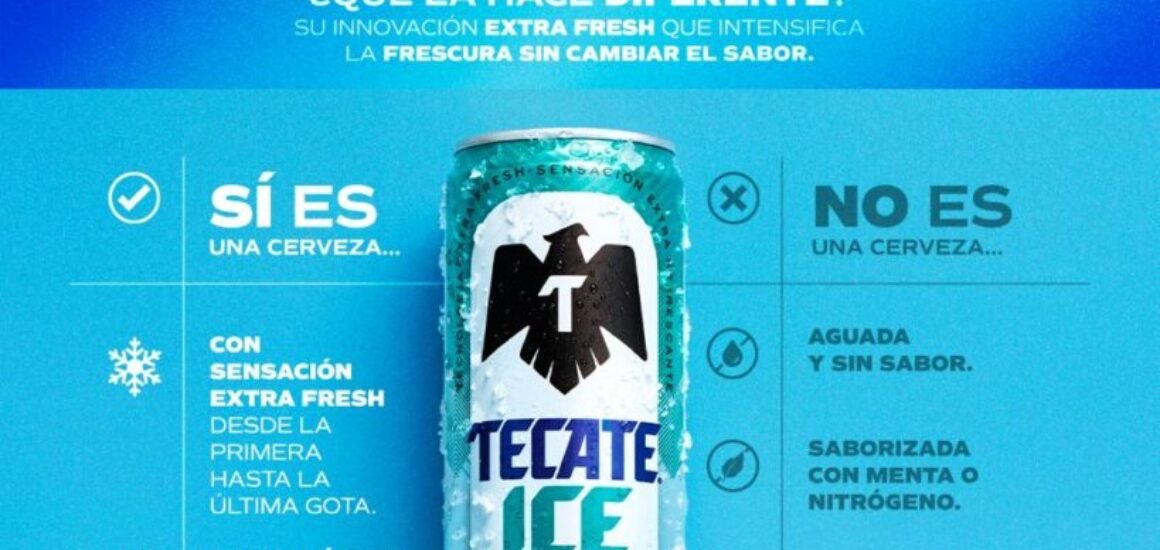 Tecate Ice Sí es No es